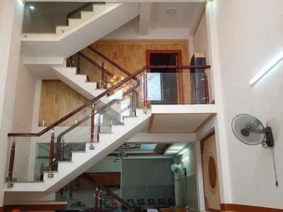 Nhà sang trọng 1 trệt 1 lửng 1 lầu ngang 4,5m đường 7m thông TCH10 3