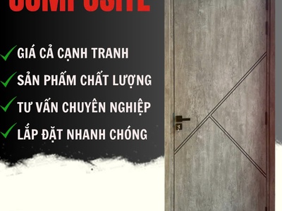 Cửa Nhựa Composite - Bền Đẹp, Chống Mối Mọt 1