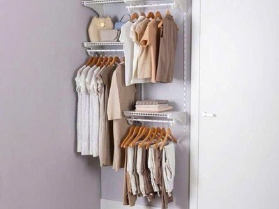 Giải phóng mặt sàn   Biến căn hộ nhỏ thành không gian sống lý tưởng với bộ kệ thanh ray AMD 2