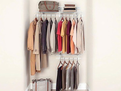 Giải phóng mặt sàn   Biến căn hộ nhỏ thành không gian sống lý tưởng với bộ kệ thanh ray AMD 3