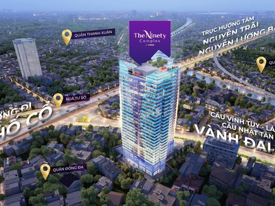 Mở bán căn hộ khách sạn cao cấp the ninety 90 đường láng. 0