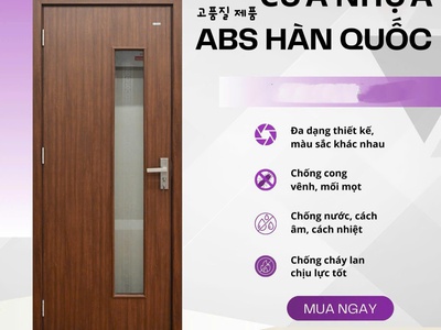 Cửa nhựa ABS Hàn Quốc 2