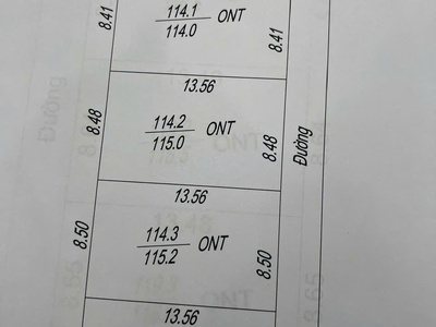 Chỉ 19tr/m2 sở hữu ngay 3 lô fo mặt tiền gần ngay ql21 3