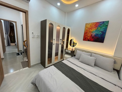 Bán nhà nơ trang long, 3 tầng 3 pn, kế đh văn lang nhỉnh 5 tỉ 2