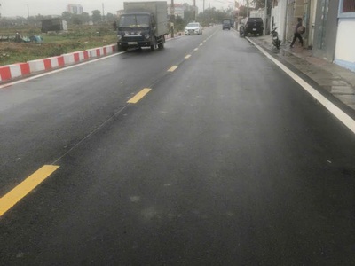 Bán đất thanh khương, thuận thành. 55m2   mt 5,6m   1,95 tỷ. đường thông bàn cờ 0