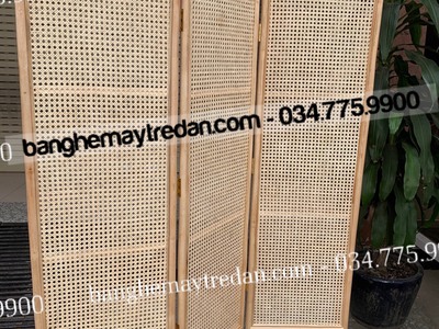 Xưởng làm vách ngăn bằng mây có thể gấp gọn 0