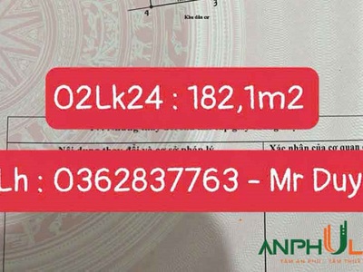 Cần bán lô biệt thự trục 21m, khu đấu giá Cửa Trại, Phường Thủy Đường, TP Thủy Nguyên 0