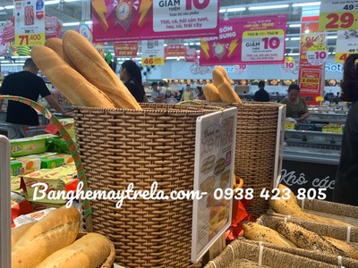 Giỏ đựng đồ mây nhựa giá rẻ 0
