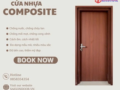Cửa Nhựa Gỗ Composite 2