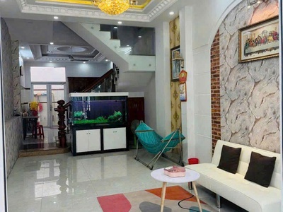 Nhà hẻm Nguyễn Hữu Tiến,p Tây Thạnh,Tân Phú dt 64m2 2 lầu 4pn 5wc giá 7,6 tỷ 2
