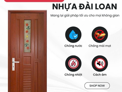 Cửa Nhựa Đài Loan 1