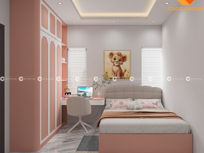 Combo Phòng Ngủ Trẻ Em Phong Cách Hàn Quốc Đẹp Bền 0