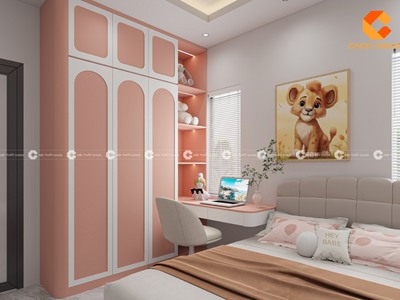 Combo Phòng Ngủ Trẻ Em Phong Cách Hàn Quốc Đẹp Bền 2