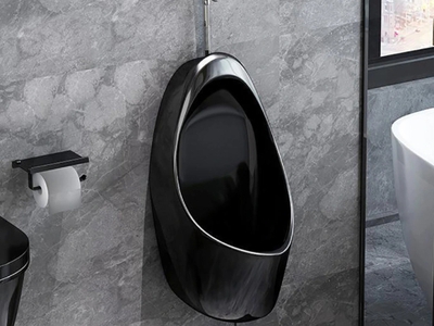 Bồn Tiểu Nam Treo Tường Màu Đen CODOR BT370XT 0