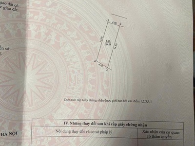 Chủ cần tiền bán gấp đất thổ cư 55m2 - xuân nộn, đông anh, hà nội - giá chỉ 3.2 tỷ - sổ đỏ chính chủ 1