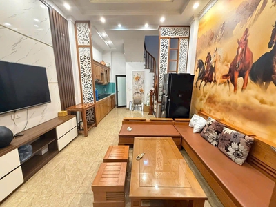 Bán nhà ô tô vào tại đông dư gia lâm xây 4 tầng đủ nội thất hơn 4 tỷ 1