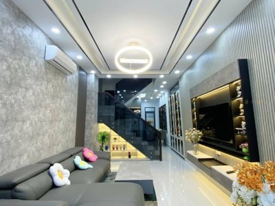 Bán nhà nơ trang long - 47 m2 - 5 tầng - hxh - sổ vuông - 4 pn - pl chuẩn - 7.89 tỷ 0