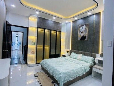 Bán nhà nơ trang long - 47 m2 - 5 tầng - hxh - sổ vuông - 4 pn - pl chuẩn - 7.89 tỷ 1