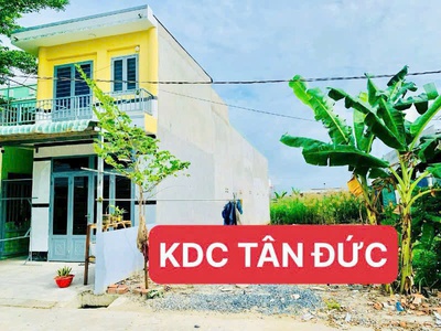 Với 1 tỷ3 là sở hữu lô đất ecocity tt. đức hoà, kdc đông đúc hiện hữu, an cư kinh doanh 0