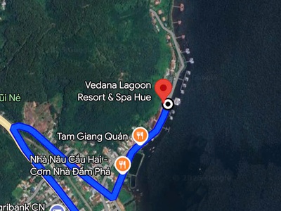 Bán nhanh lô đất nằm cạnh khu resort vedana huế 2