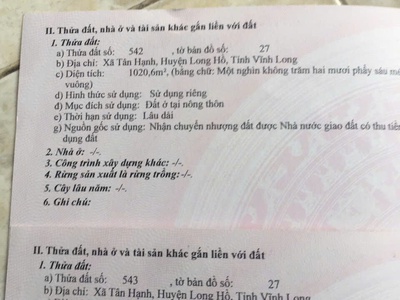 Chính chủ cần bán lô đất có vị trí đẹp tại phường tân hạnh  mới  - tp.vĩnh long - tỉnh vĩnh long. 0