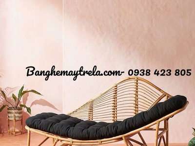 Ghế mây thư giãn dáng dài 3