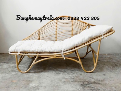 Ghế mây thư giãn dáng dài 6