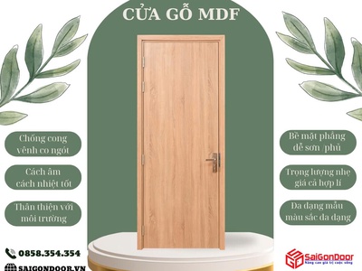 Cửa Gỗ mdf 2