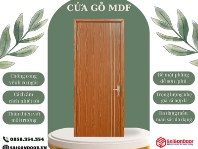 Cửa Gỗ mdf 1