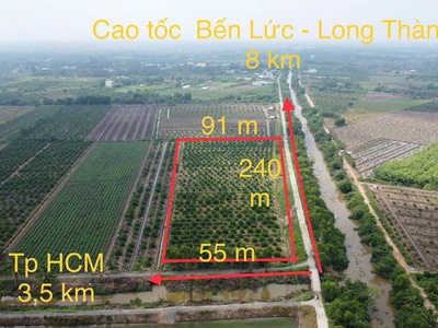 17200m2 đất vườn xã Tân Hòa, Bến Lức , Long An giá 24,1 tỷ 6