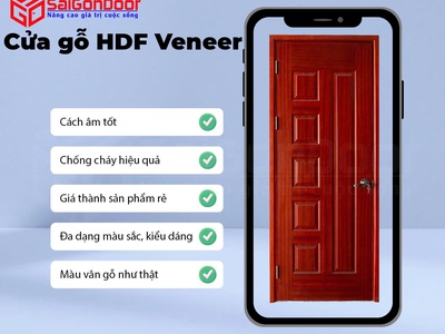 Cửa Gỗ Công Nghiệp HDF - Bền Đẹp, Tiết Kiệm, Thân Thiện Với Môi Trường 0