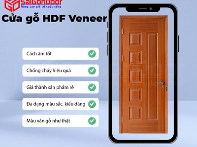 Cửa Gỗ Công Nghiệp HDF - Bền Đẹp, Tiết Kiệm, Thân Thiện Với Môi Trường 2