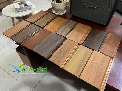 Tấm ốp tường cho ngoại thất, gỗ nhựa Ecowood 0