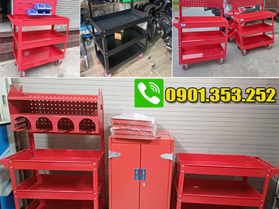 Xe Đẩy Dụng Cụ chuyên nghiệp, bền, xịn 6