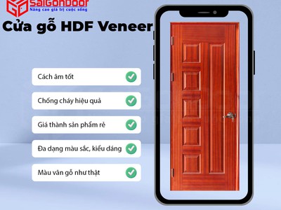 Cửa gỗ công nghiệp HDF 0