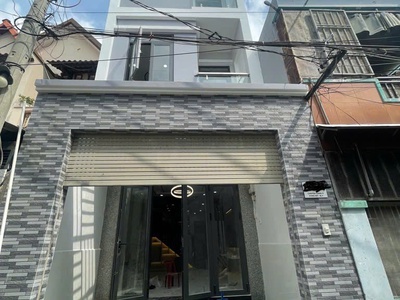 Nhà mới 62m2 - 4PN - 4 tầng - Giá 7.75 tỷ - Hẻm Chuyên Dùng Chính, Q7 10