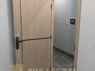 Cửa nhựa composite phôi đen cho cửa phòng ngủ 3