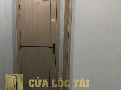 Cửa nhựa composite phôi đen cho cửa phòng ngủ 1