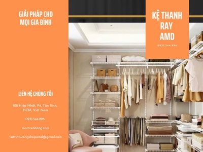 Tủ quần áo lắp ráp bằng thanh ray AMD   Tủ đồ của bạn, gu của bạn 3