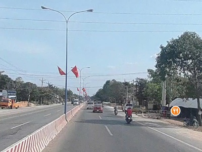 BÁN ĐẤT THỔ CƯ Mặt tiền quốc lộ 13 diện tích 248m    TRỪ VĂN THỐ, BÀU BÀNG   SỔ SẴN 0
