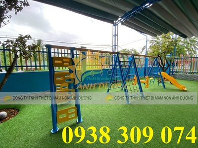 Thang leo liên hoàn trẻ em, thang leo xích đu trẻ em 2