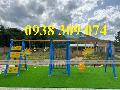 Thang leo liên hoàn trẻ em, thang leo xích đu trẻ em 0