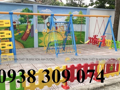 Thang leo liên hoàn trẻ em, thang leo xích đu trẻ em 5