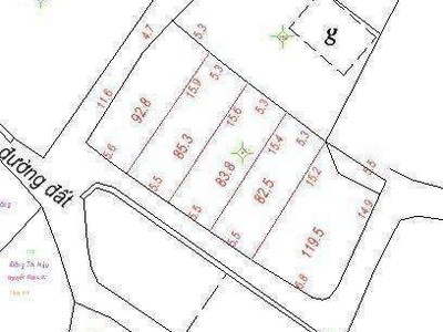 Chính chủ cần bán nhanh lô đất 3 mặt tiền tại thôn hạ, nghĩa hòa, lạng giang, bắc giang. 0