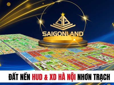 Thu hồi vốn cần bán 10 nền đất thổ cư thuộc dự án xd hà nội nhơn trạch 0
