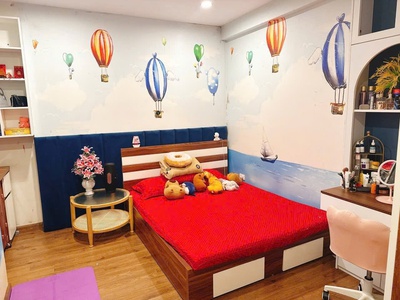 Cho thuê căn hộ chung cư tầng 12 hud3 60 nguyễn đức cảnh, 70m2, 2 ngủ, full đồ , 11 triệu 1