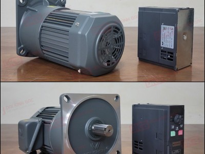 Động cơ giảm tốc mặt bích wanshsin gv40-1500w-40s 0