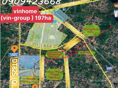 Chỉ từ 700 triệu   sở hữu ngay đất nền đẹp tại đức hòa, long an, gần đại đô thị vinhomes 197ha 3