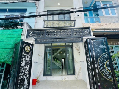 Xe hơi quay đầu, trần đại nghĩa tân kiên bình chánh, 4mx16m nhà btct 4 tầng giá tốt 0