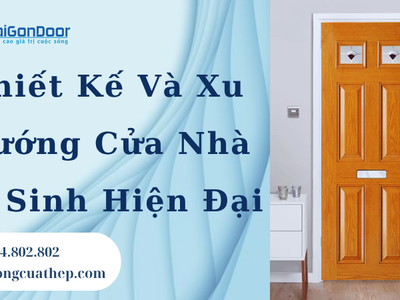 Thiết Kế Và Xu Hướng Cửa Nhà Vệ Sinh Hiện Đại 0